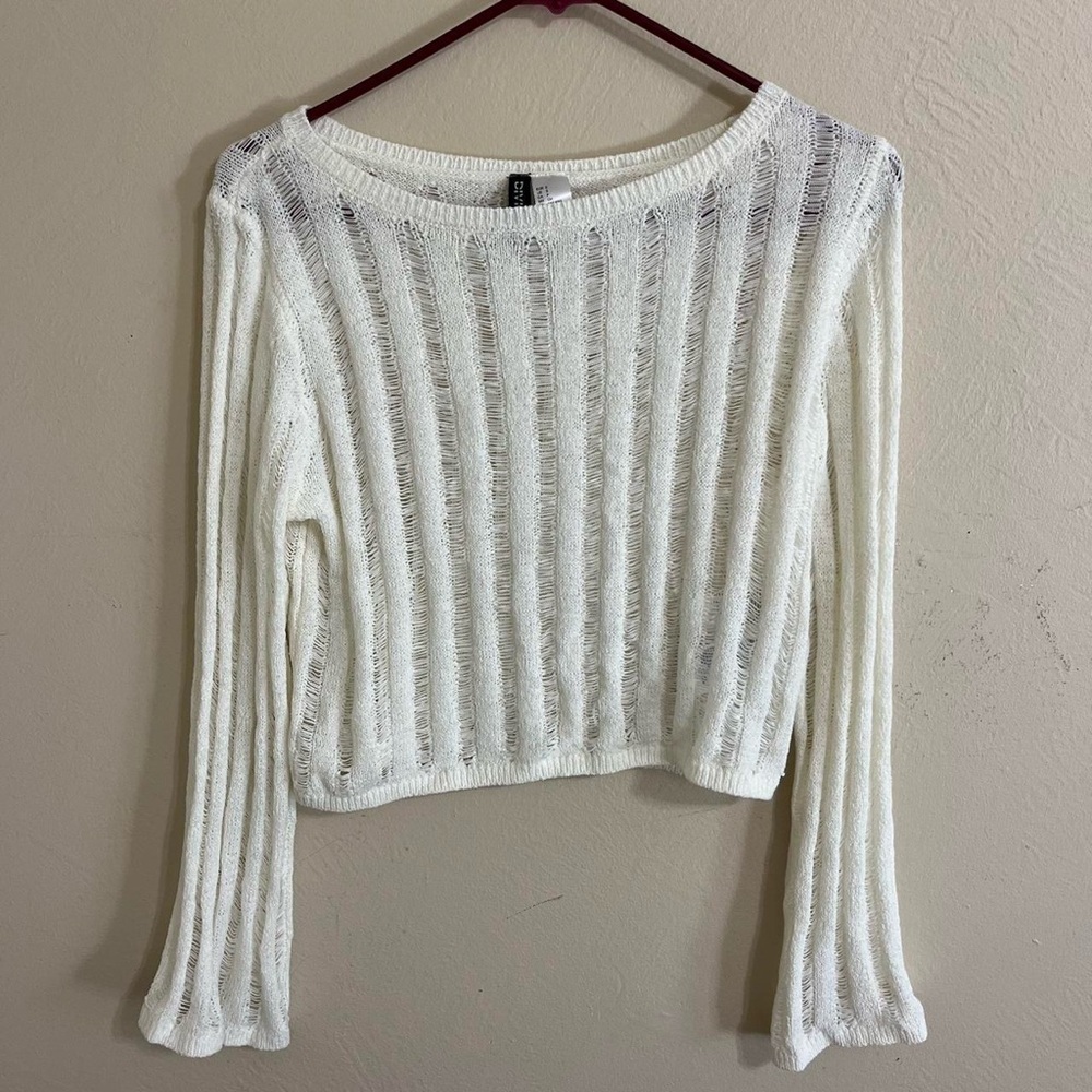 H&M Distressed Sweater